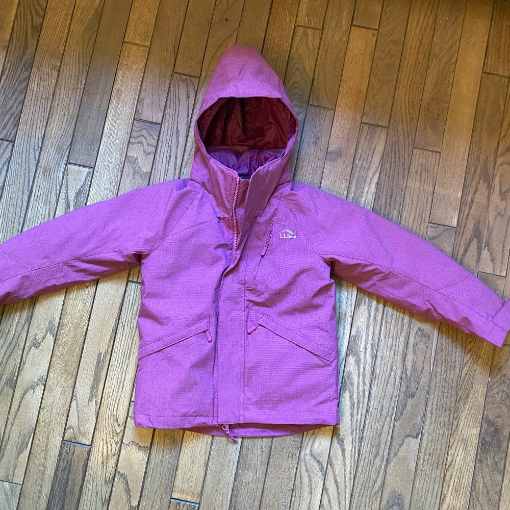NWT LL Bean Girls Winter Coat